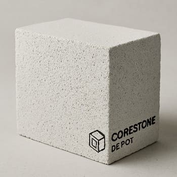 Yüngül tikinti blokları paletdə yerləşdirilmiş şəkildə