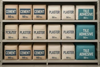 Qarışıq kisələri ilə rəf və kateqoriya etiketi