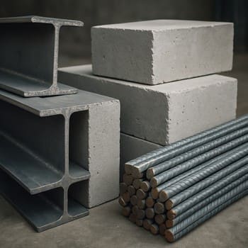 Daşıyıcı divarlar üçün kərpic paletləri və armatur dəstləri