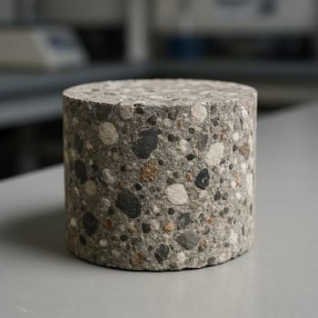 Beton qarışığı çənləri və armatur paketləri ilə CoreStone Depot anbarı