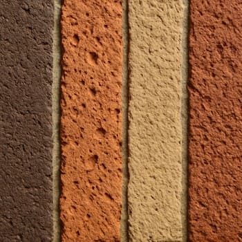 Kərpic səthinin teksturasını göstərən yaxın çəkiliş